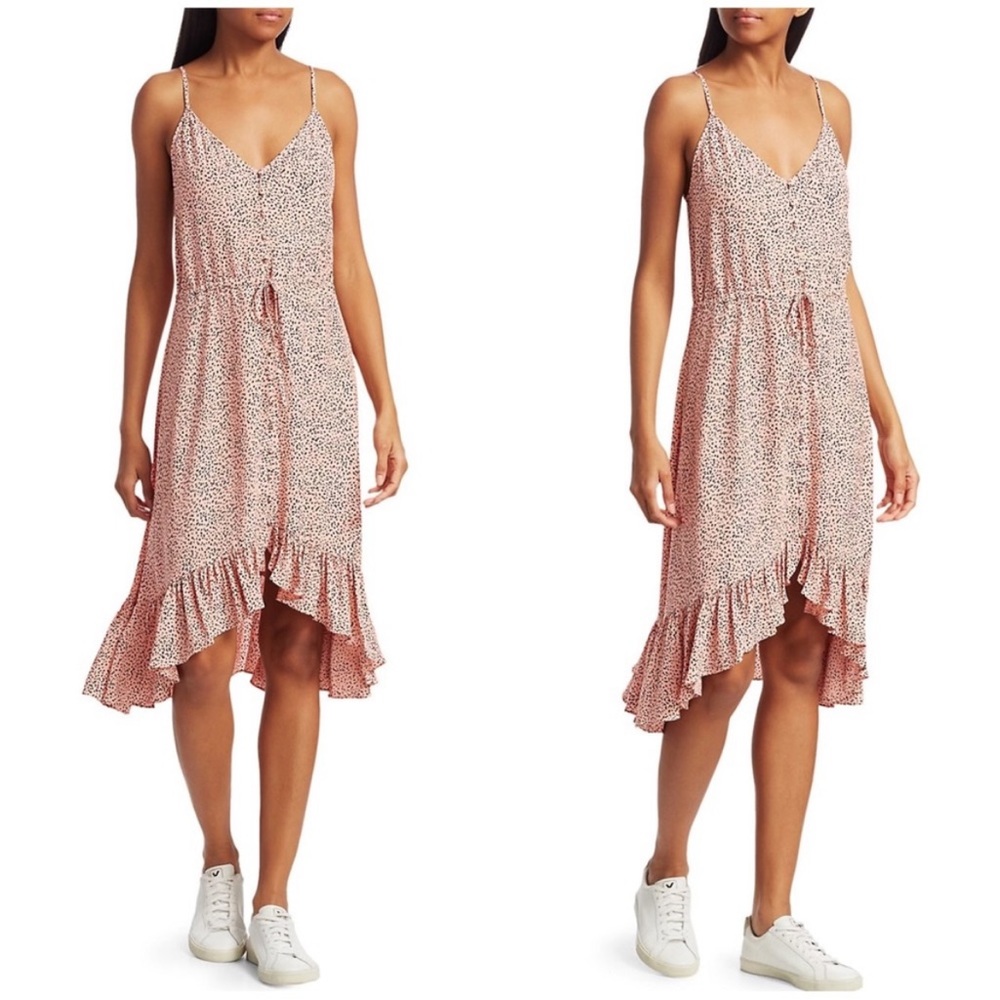 Rails Frida spotted hi-lo dress